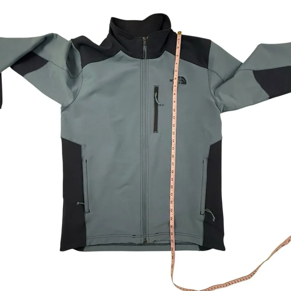 The North Face Apex Pneumatic Softshell Windwall Jacket Men Medium Blue